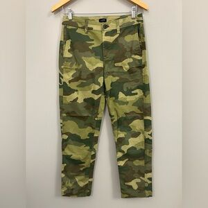 J. Crew Camouflage Cargo Pants Women’s Size 2